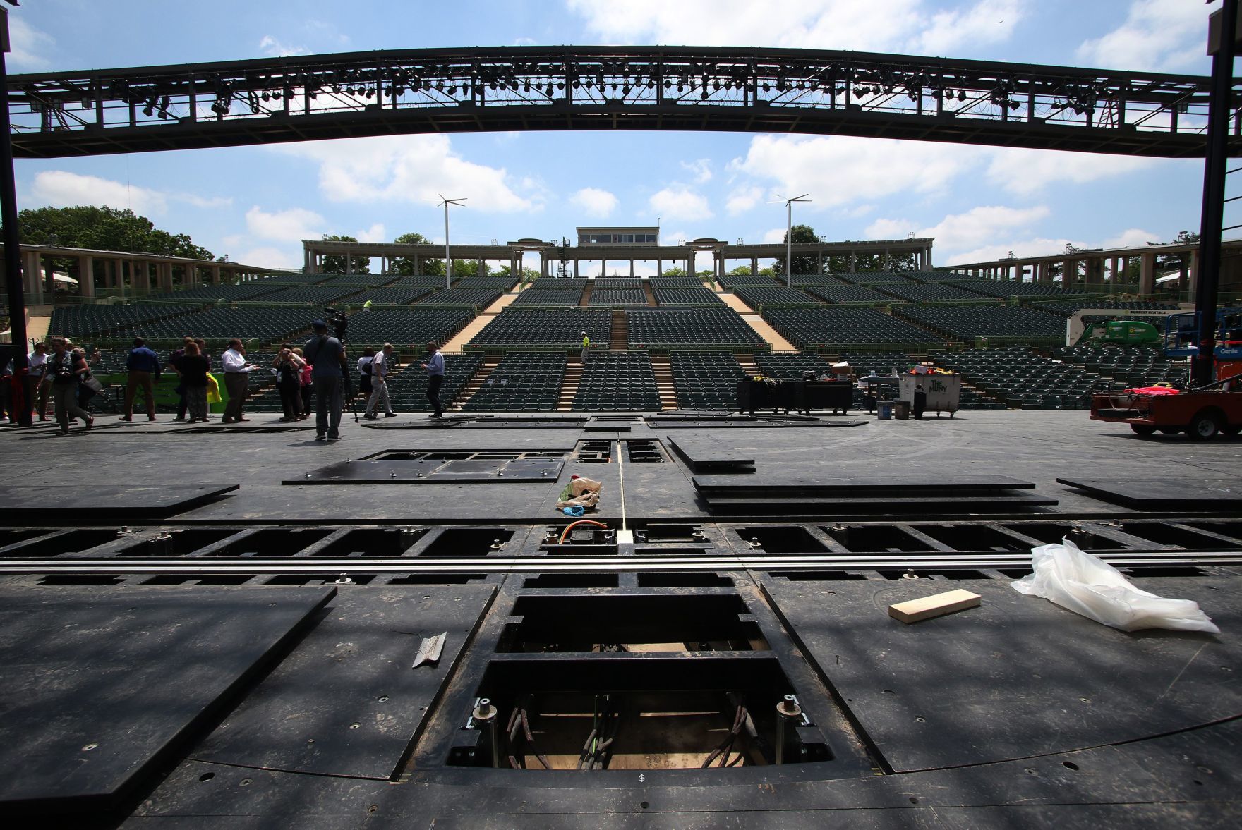 Muny stage improvements